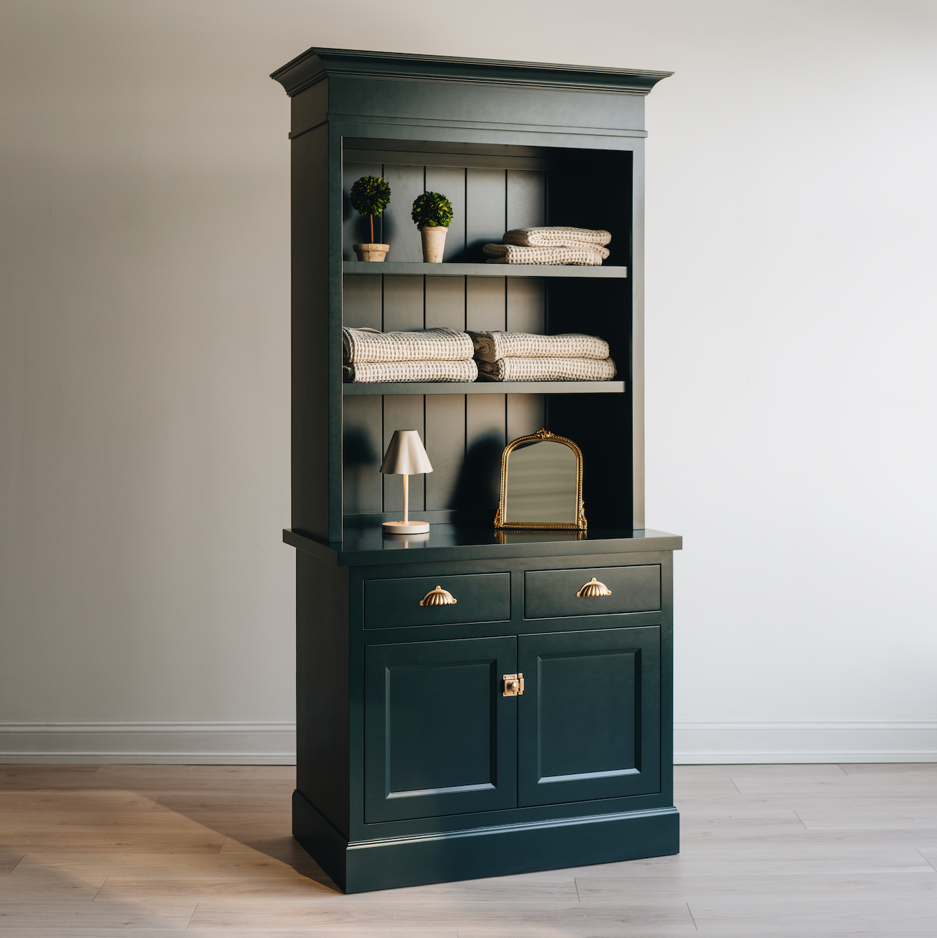 Madison Bookcase - 2 Door / 2 Drawer Base