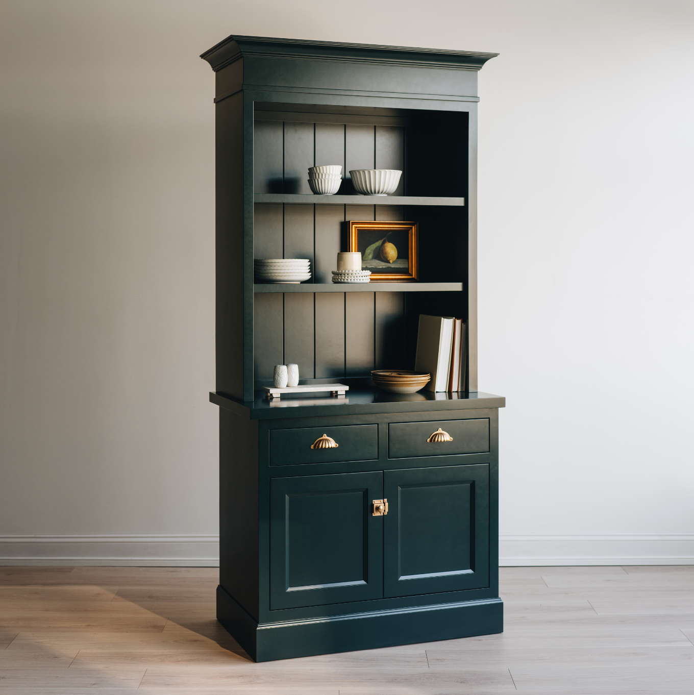 Madison Bookcase - 2 Door / 2 Drawer Base