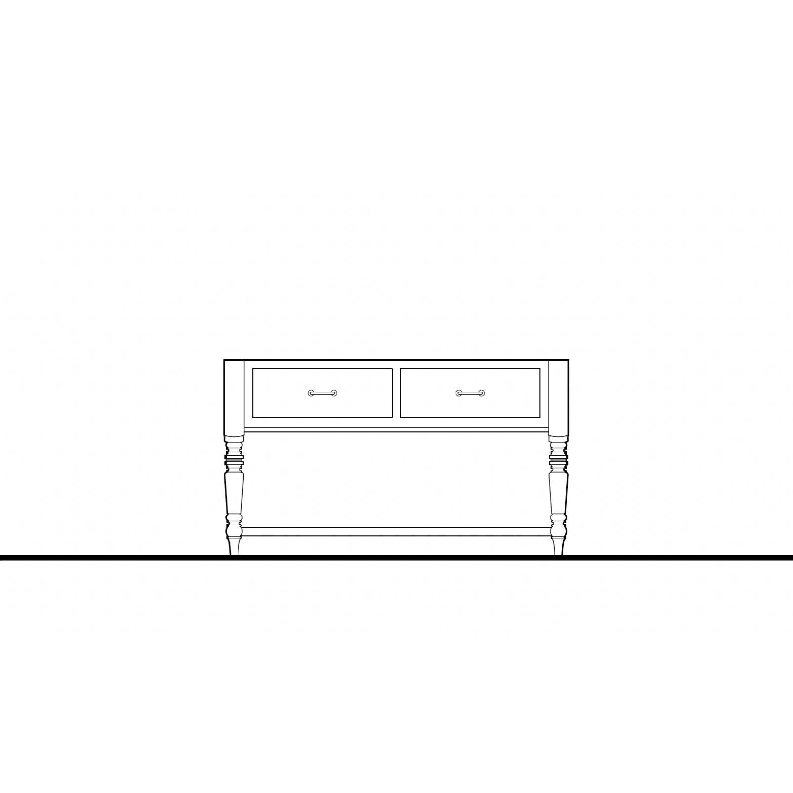 Morris Storage Table - 60"