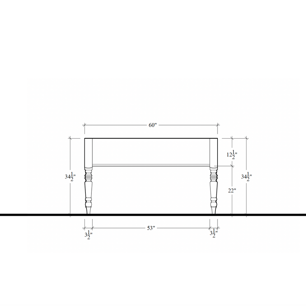 Morris Worktable - 60"