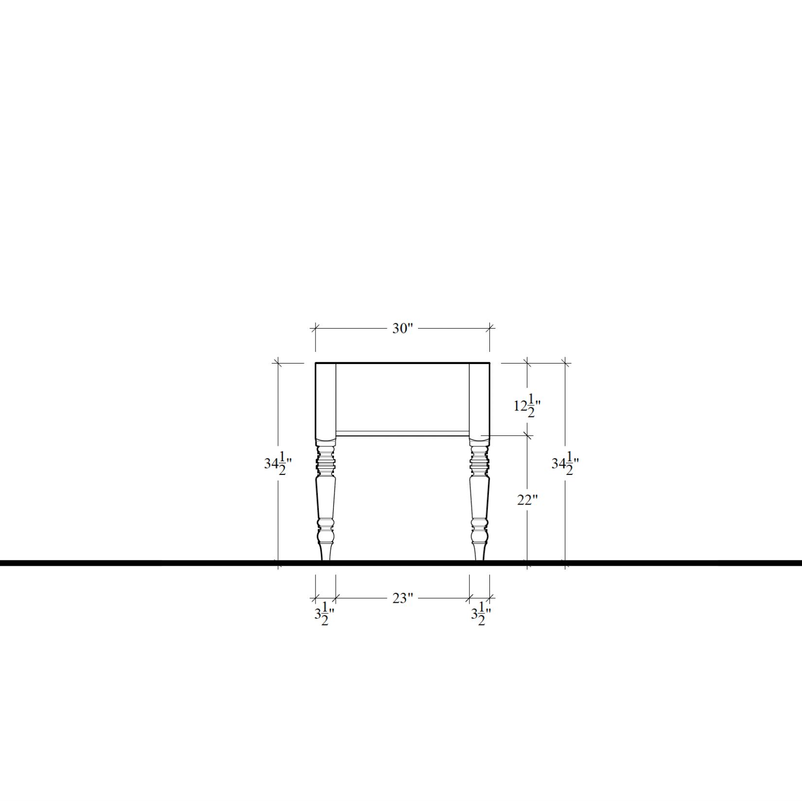 Morris Worktable - 60"