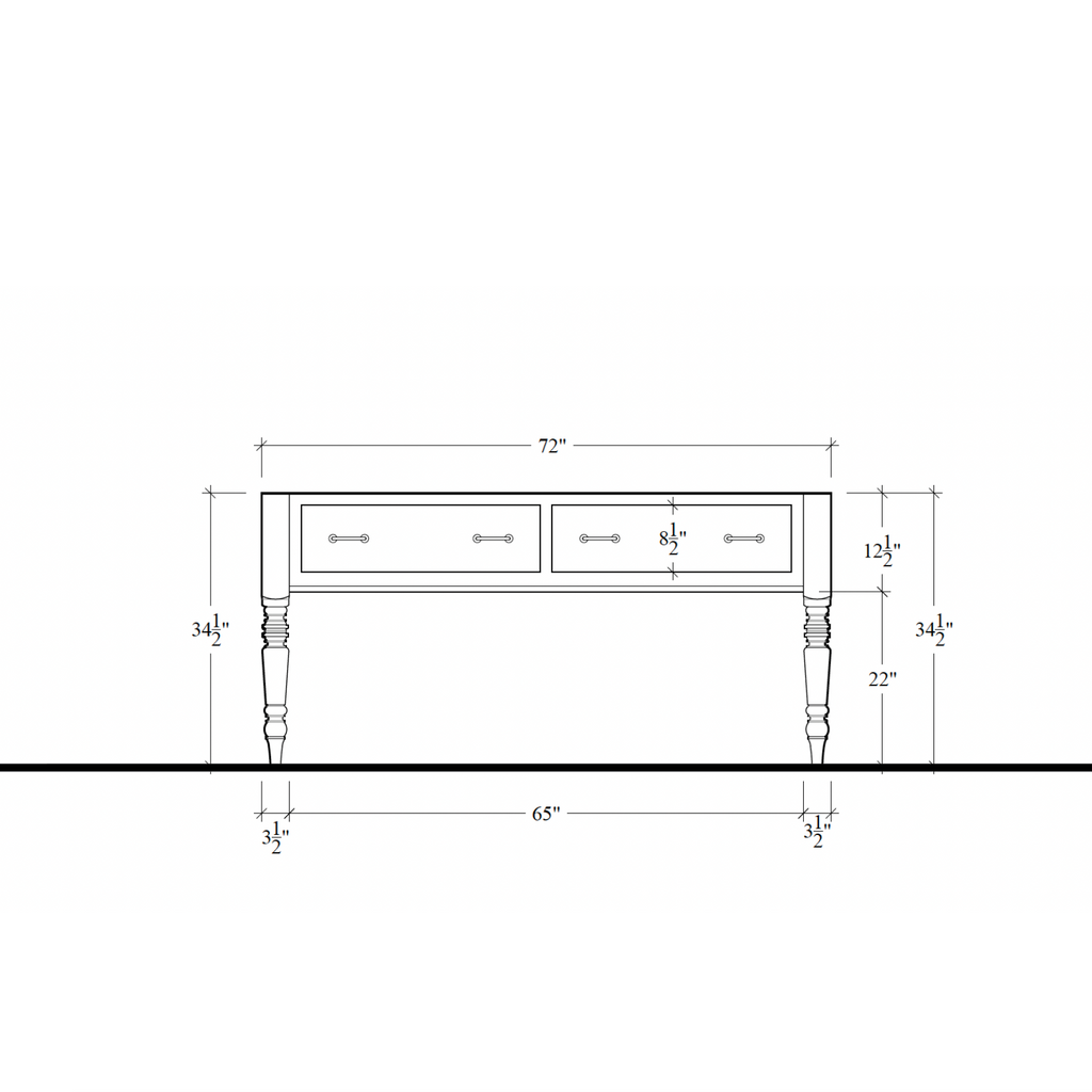 Morris Worktable - 72"