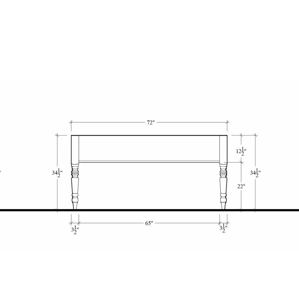 Morris Worktable - 72"