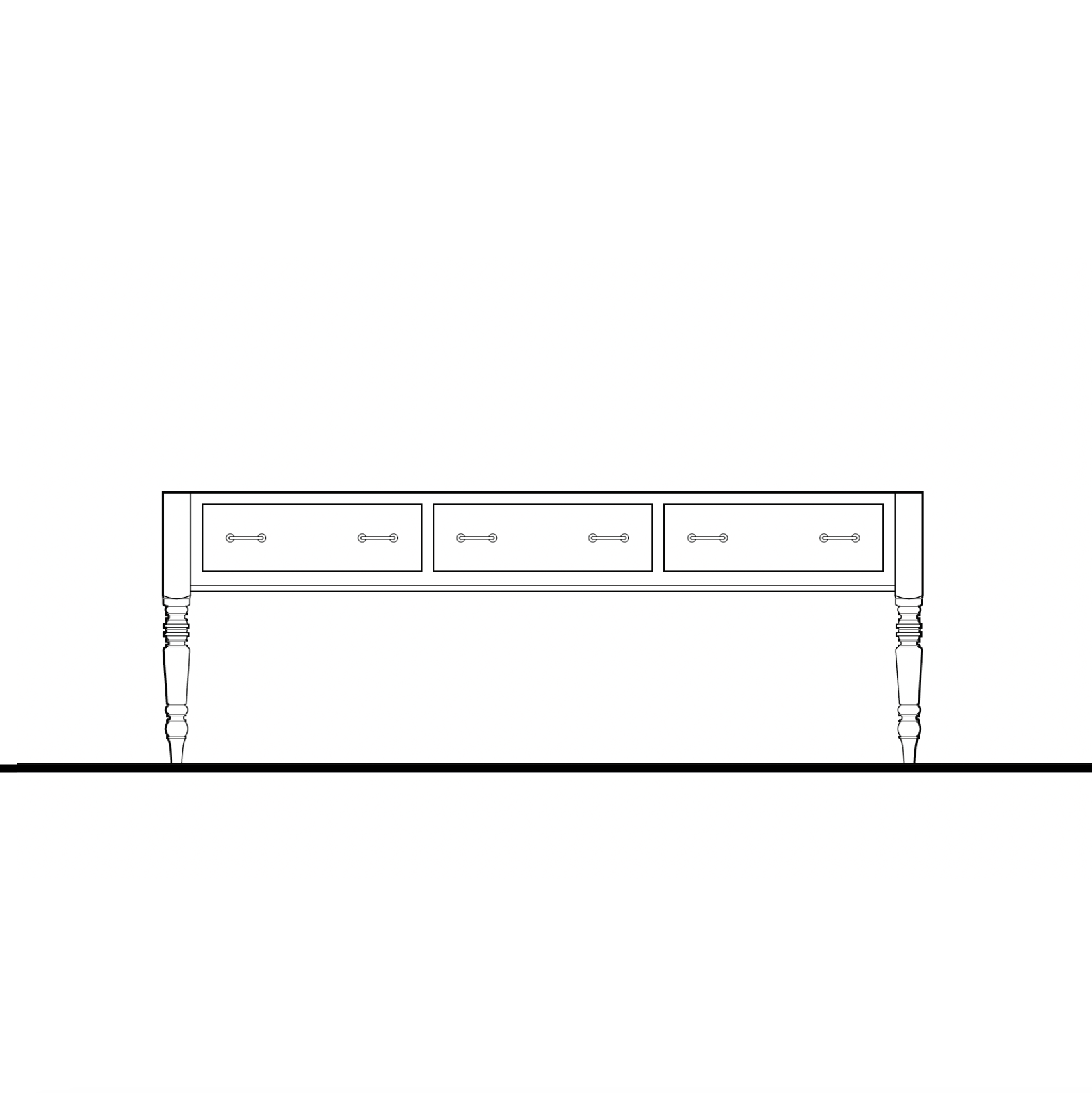 Morris Worktable - 96" Narrow
