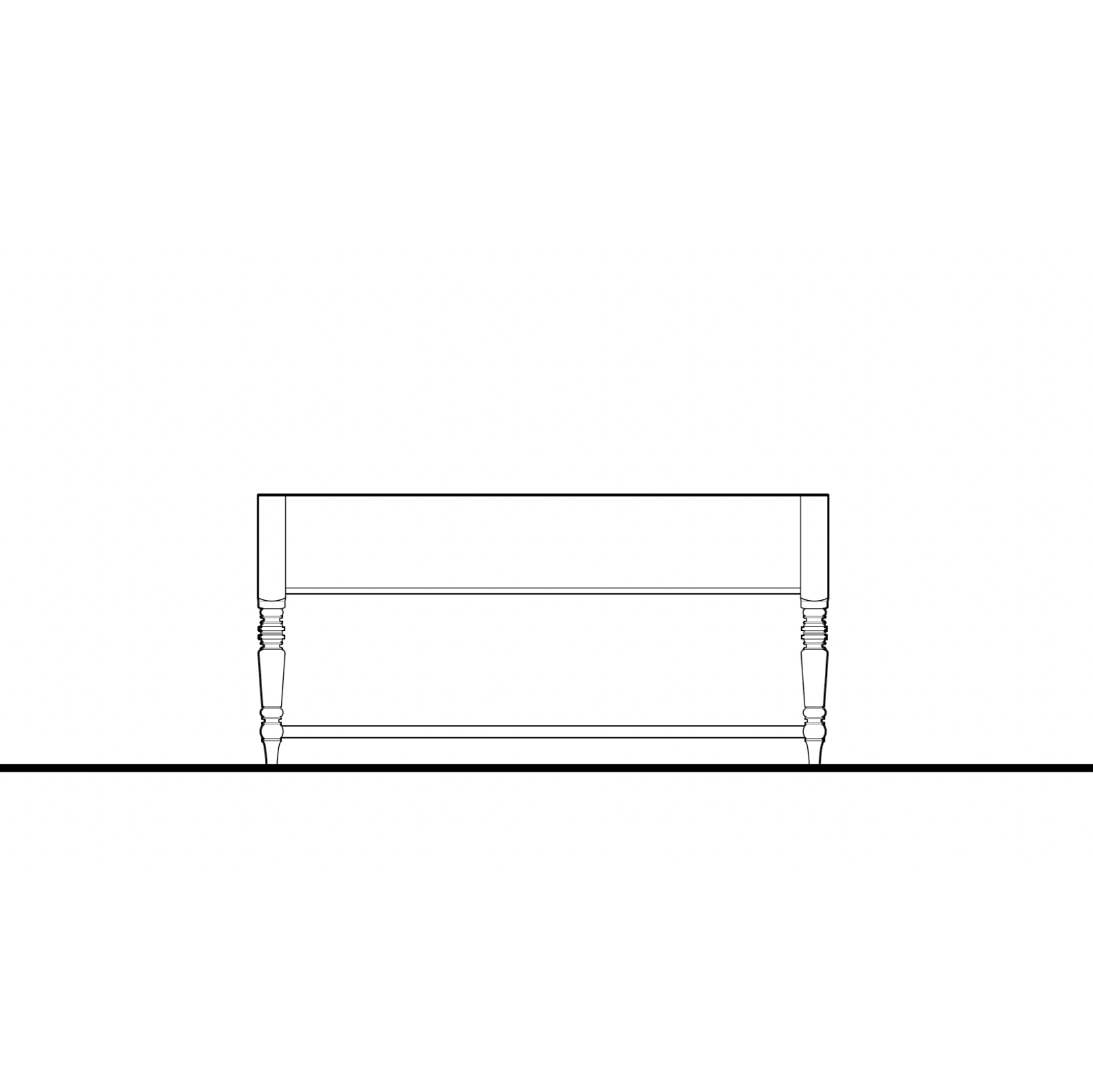 Morris Storage Table - 72"