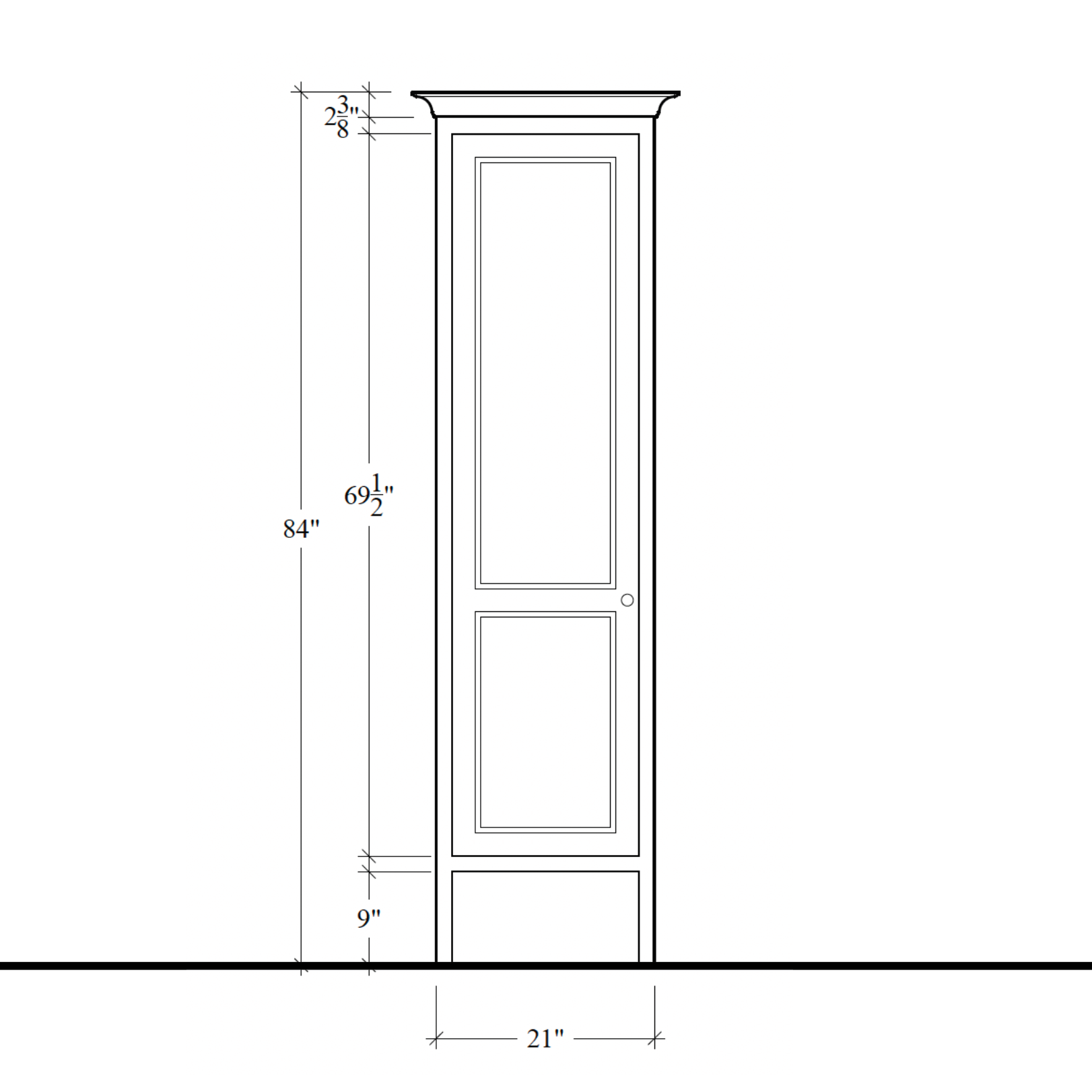 Chapman Cupboard - 21"