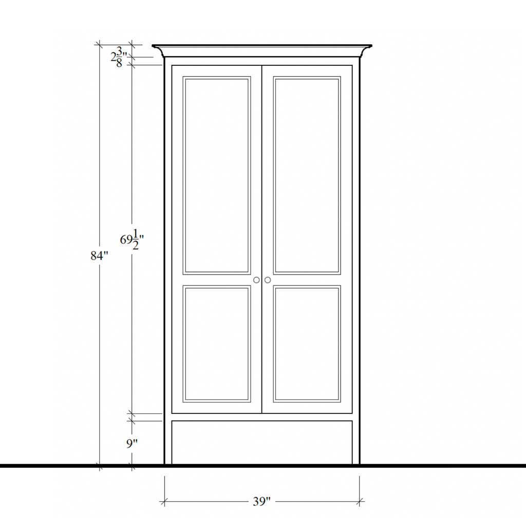 Chapman Cupboard - 39"