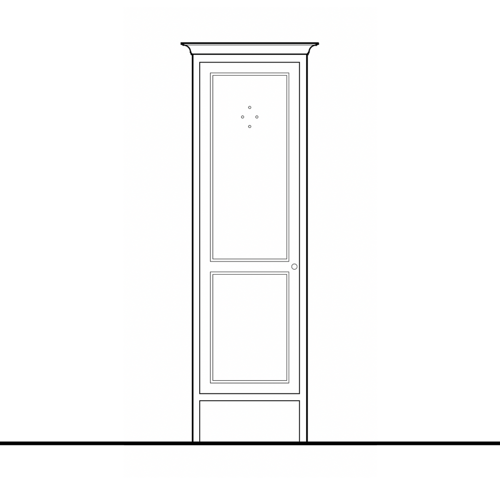 Chapman Vented Cupboard - 24"