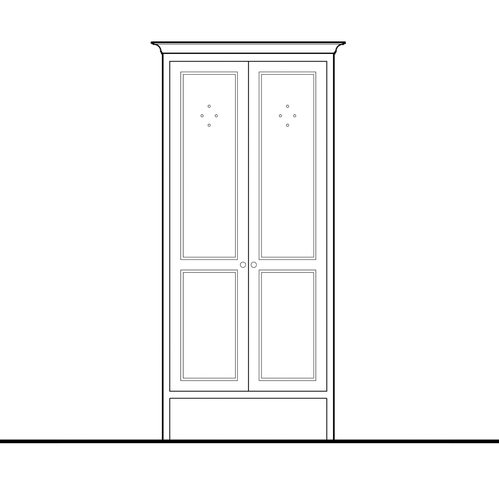 Chapman Vented Cupboard - 36"