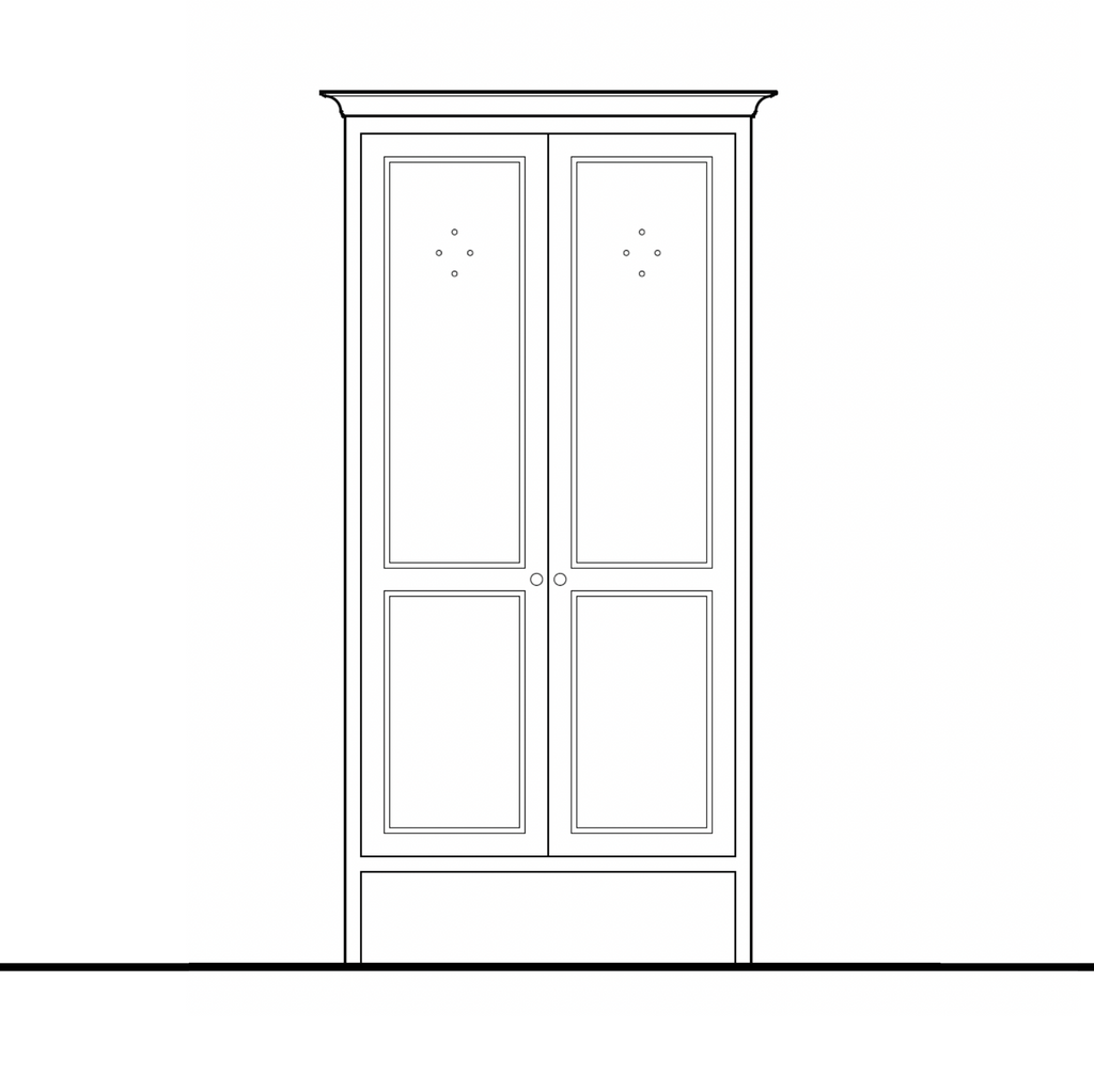 Chapman Vented Cupboard - 39"