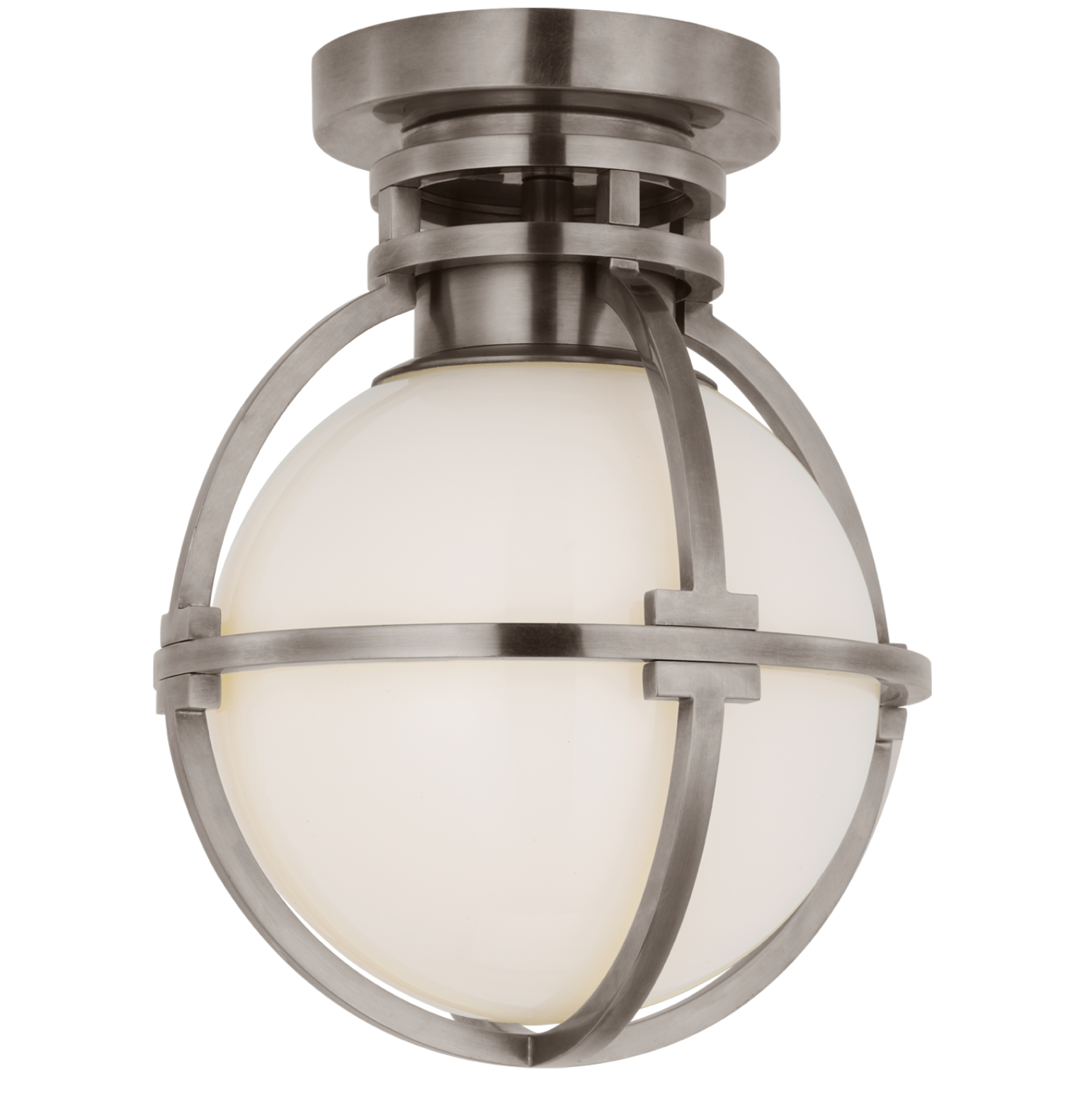 Gracie 7" Captured Globe Flush Mount