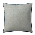 Jean Stoffer x Loloi Flange Pillow Blue
