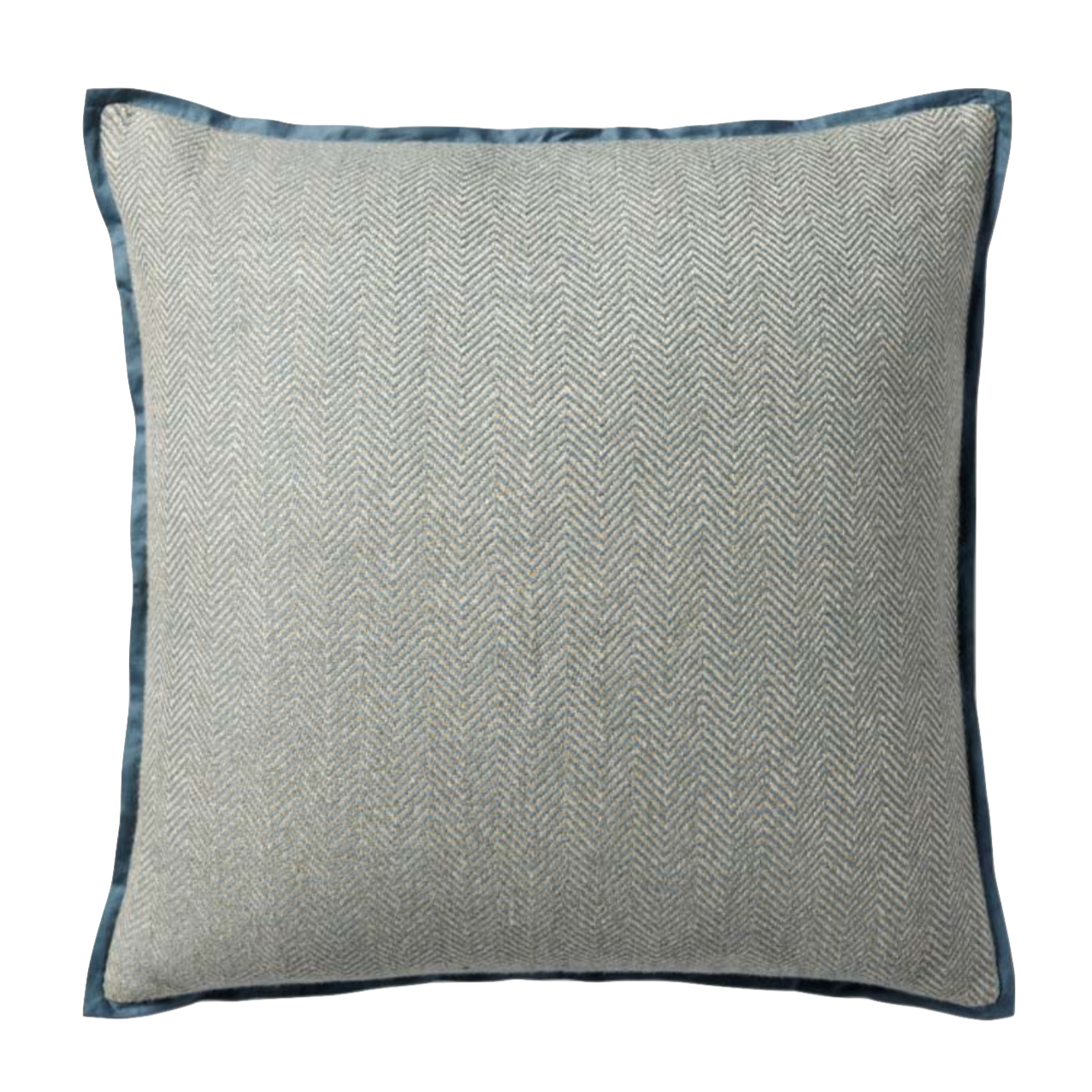 Jean Stoffer x Loloi Flange Pillow Blue