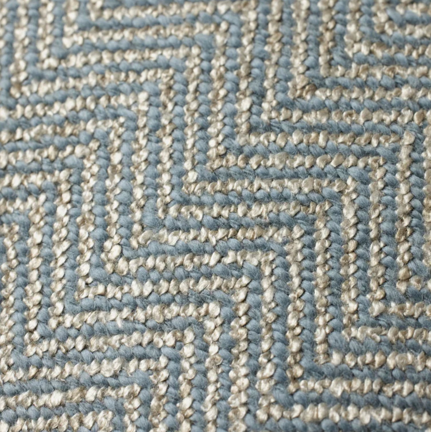 Jean Stoffer x Loloi Flange Pillow Blue