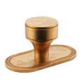 Barwick Plain Cabinet Knob with Backplate
