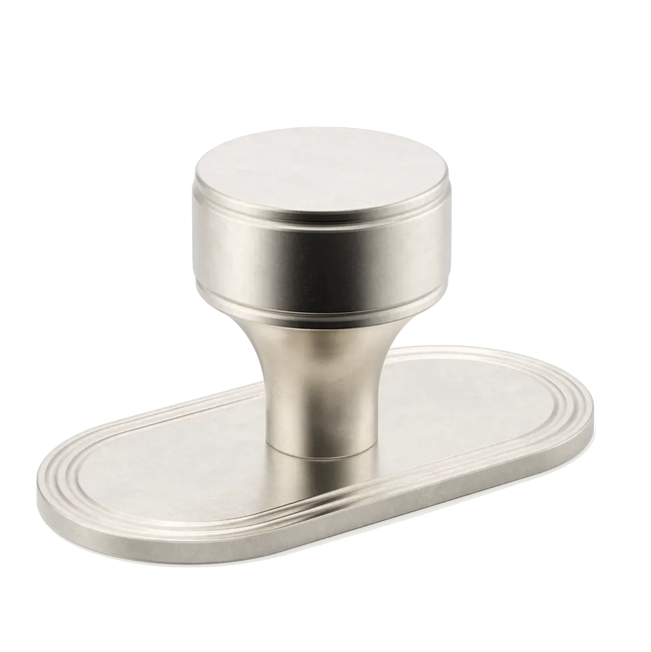 Barwick Plain Cabinet Knob with Backplate