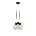 Mina Alabaster 3 Light Small Chandelier