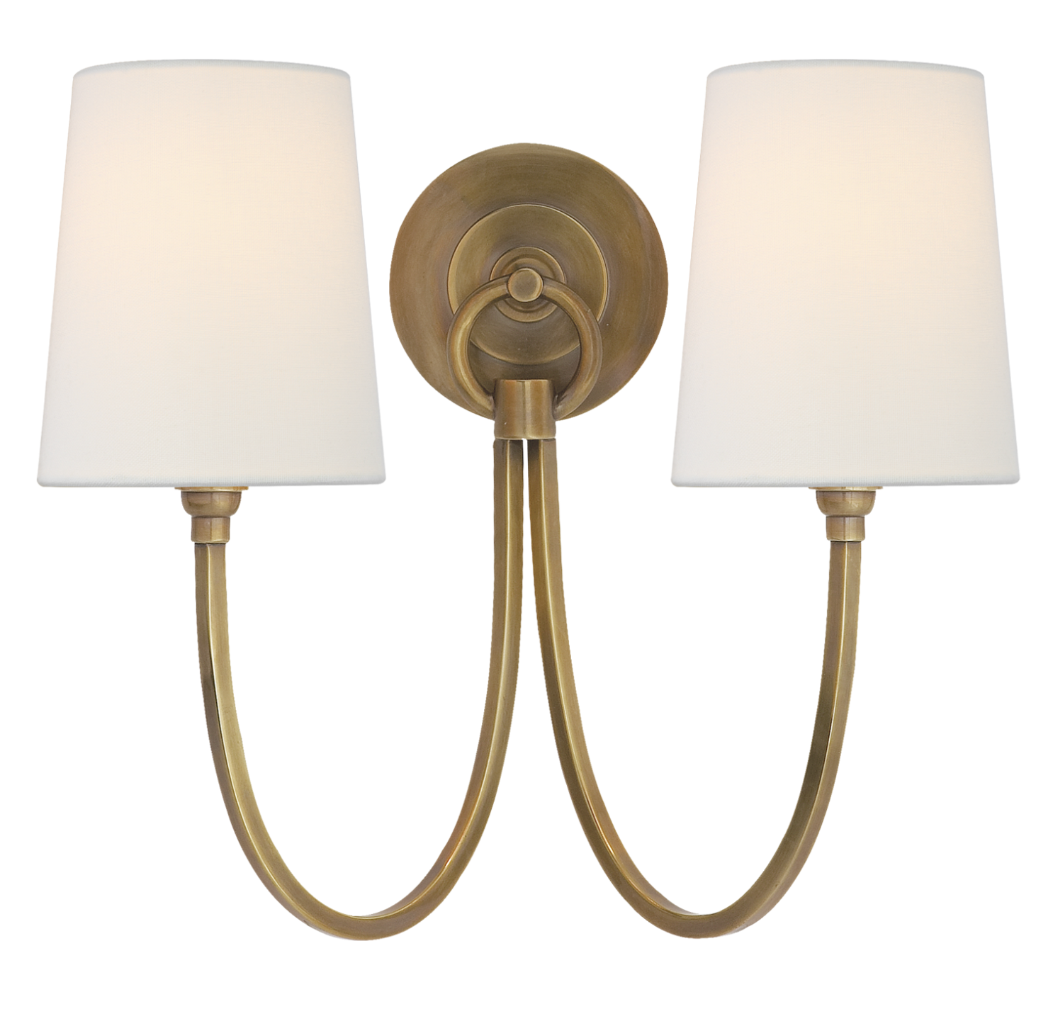 Reed Double Sconce