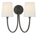 Reed Double Sconce