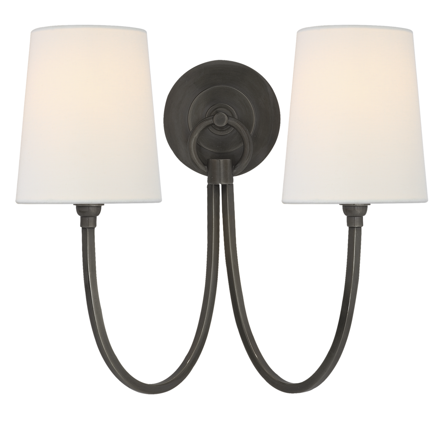 Reed Double Sconce