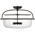 Lorford Large Semi Flush Lantern