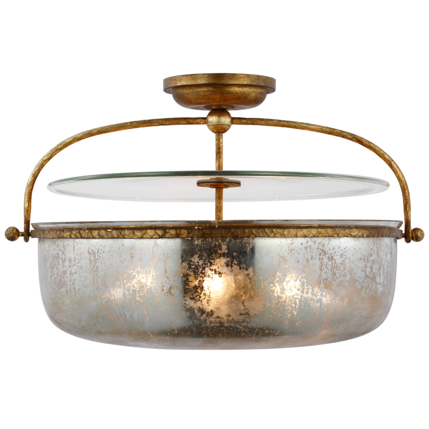Lorford Large Semi Flush Lantern