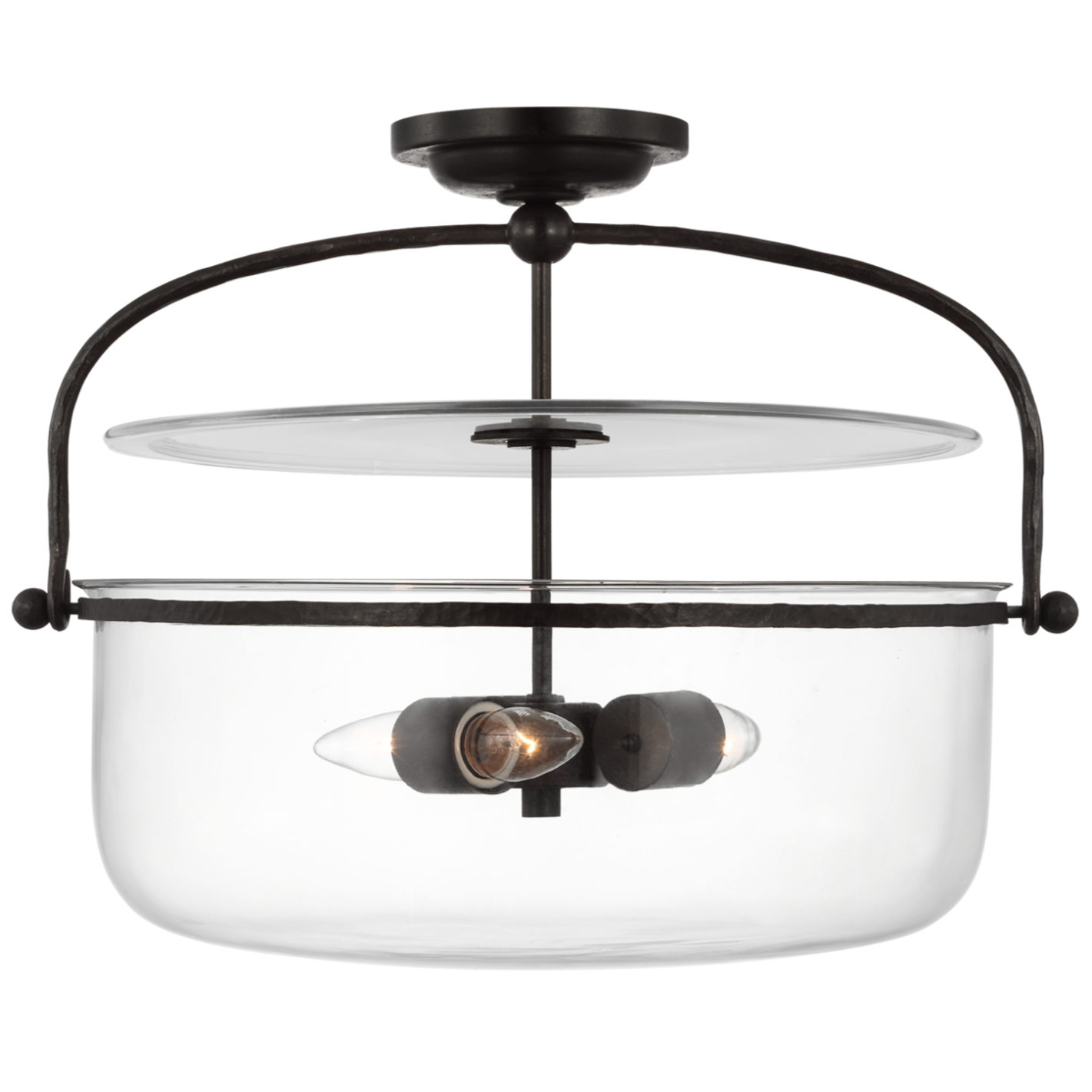 Lorford Medium Semi Flush Lantern