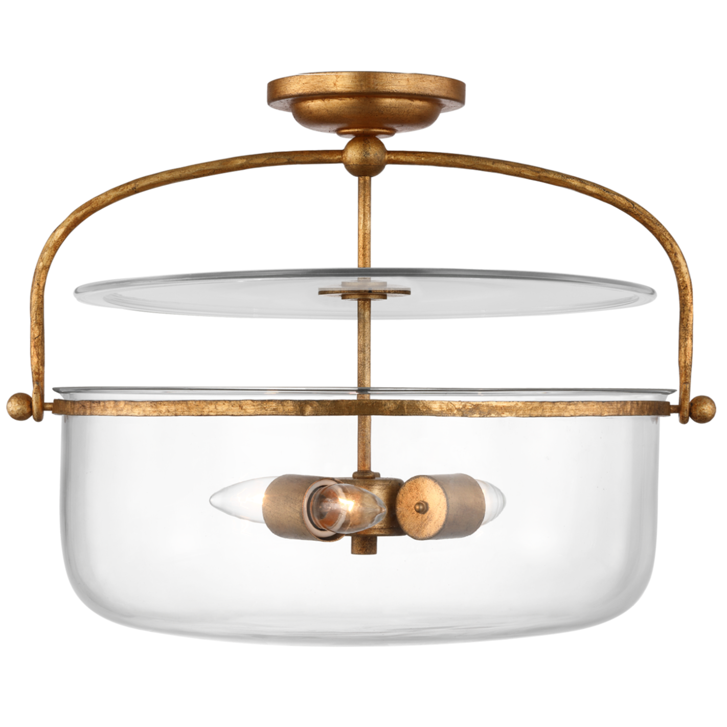 Lorford Medium Semi Flush Lantern