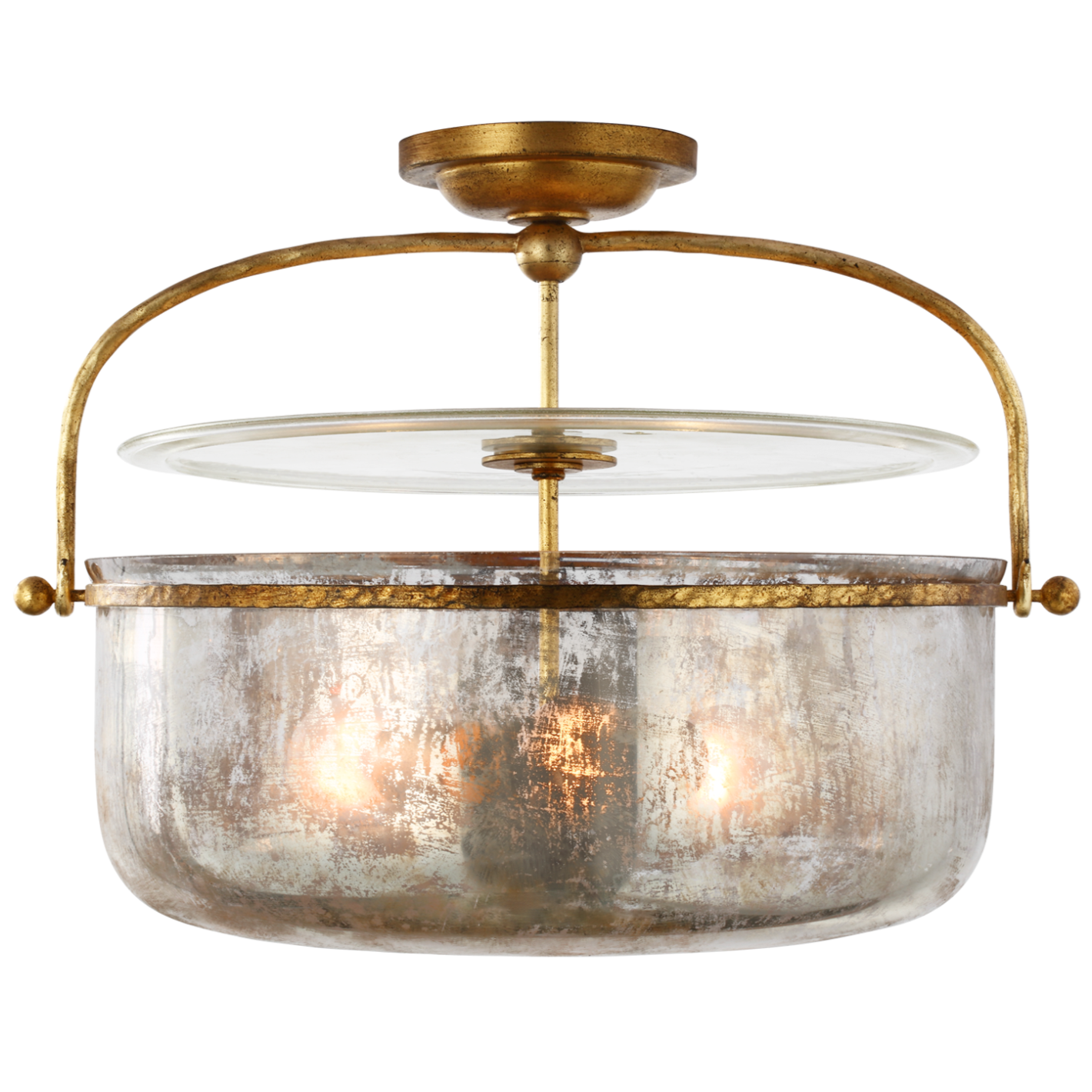 Lorford Medium Semi Flush Lantern