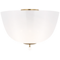 Brisa 16" Semi-Flush Mount
