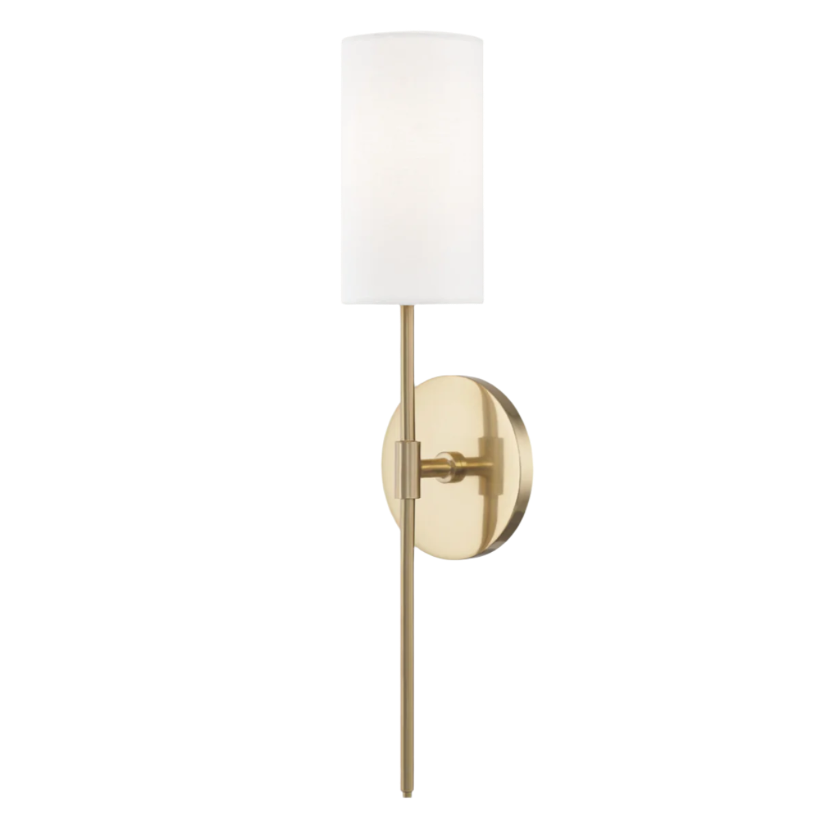 Olivia Wall Sconce with Linen Shade