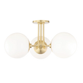 Stella 3 Light Semi Flush Mount