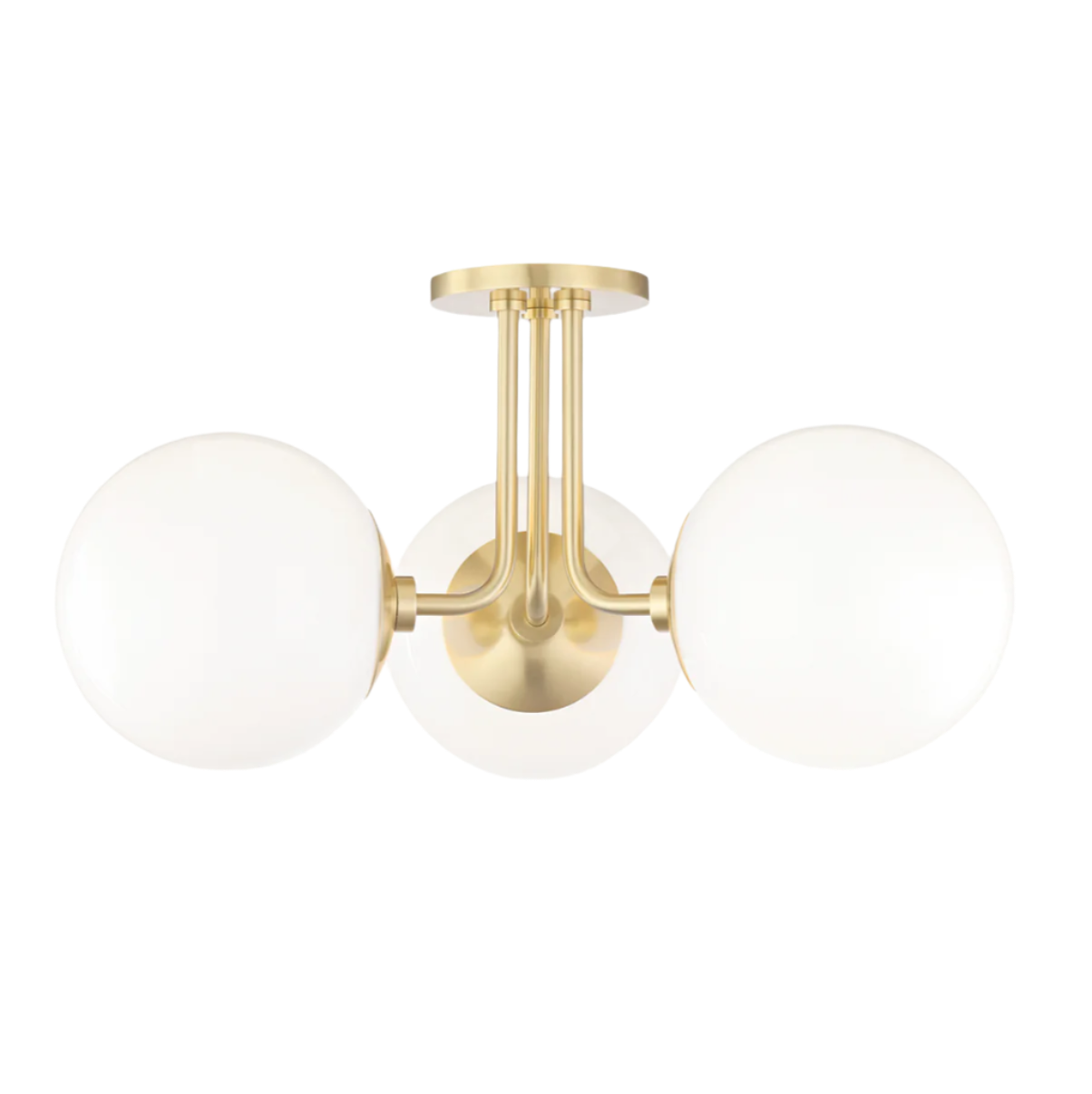 Stella 3 Light Semi Flush Mount
