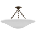 Mollino 24" Semi Flush Mount