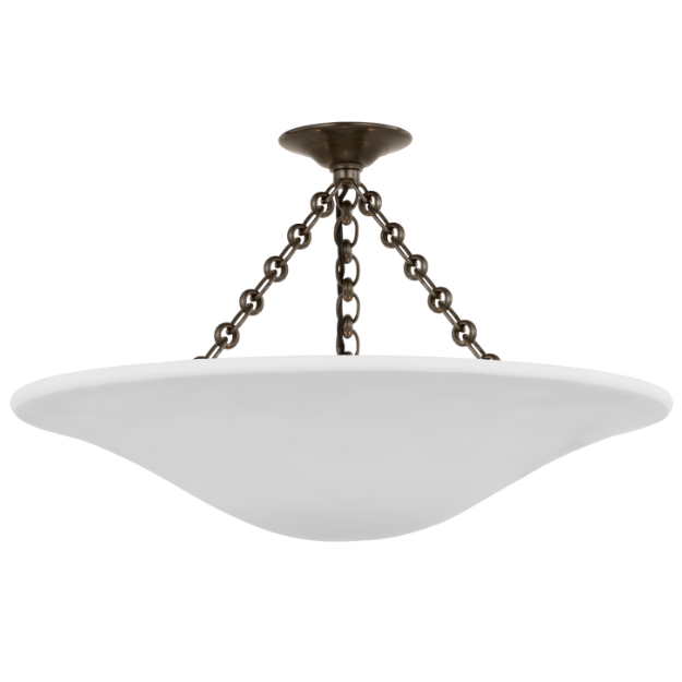 Mollino 24" Semi Flush Mount