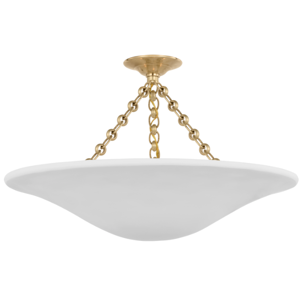 Mollino 24" Semi Flush Mount