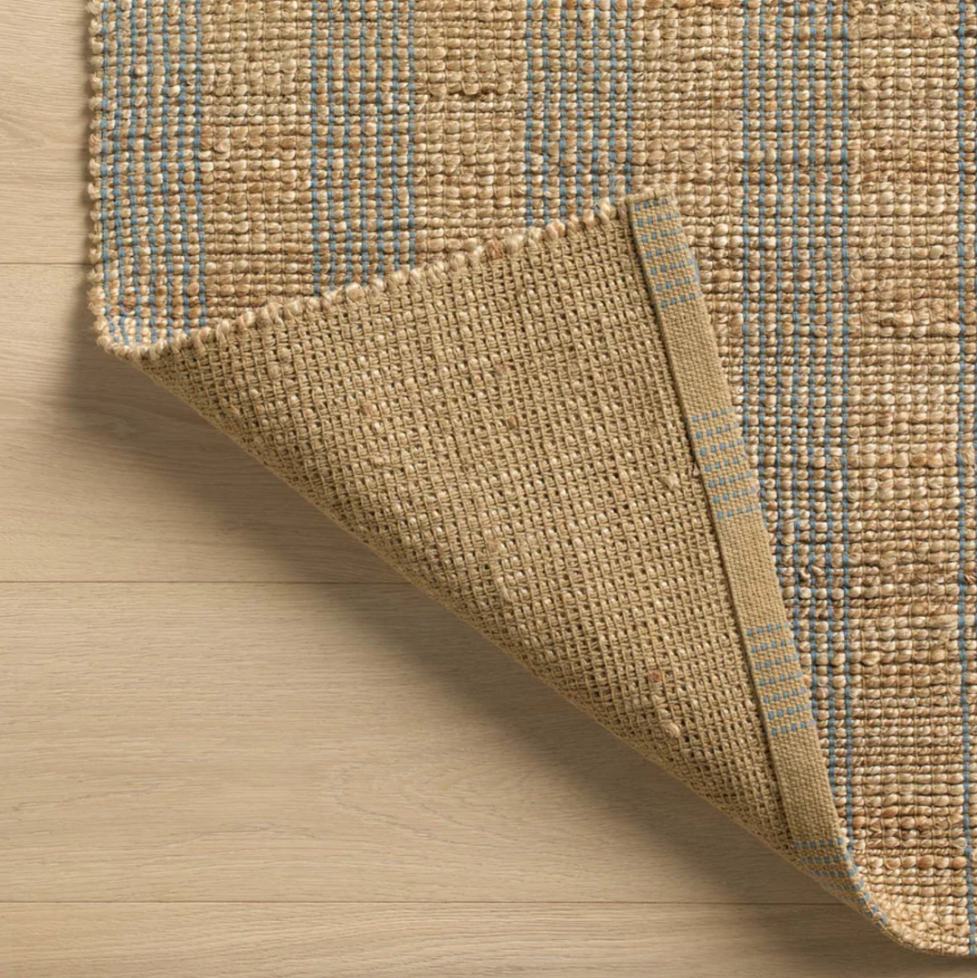 Chris Loves Julia x Loloi Judy Natural / Sky JUD-04 – Stoffer Home