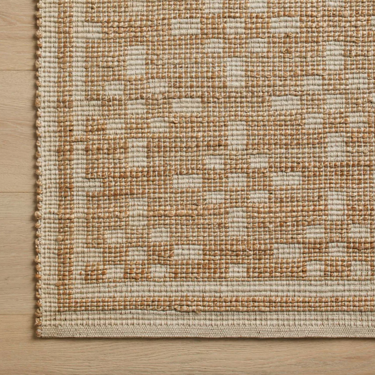 Chris Loves Julia x Loloi Judy Natural / Ivory JUD-07