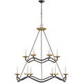 Choros Two-Tier Chandelier