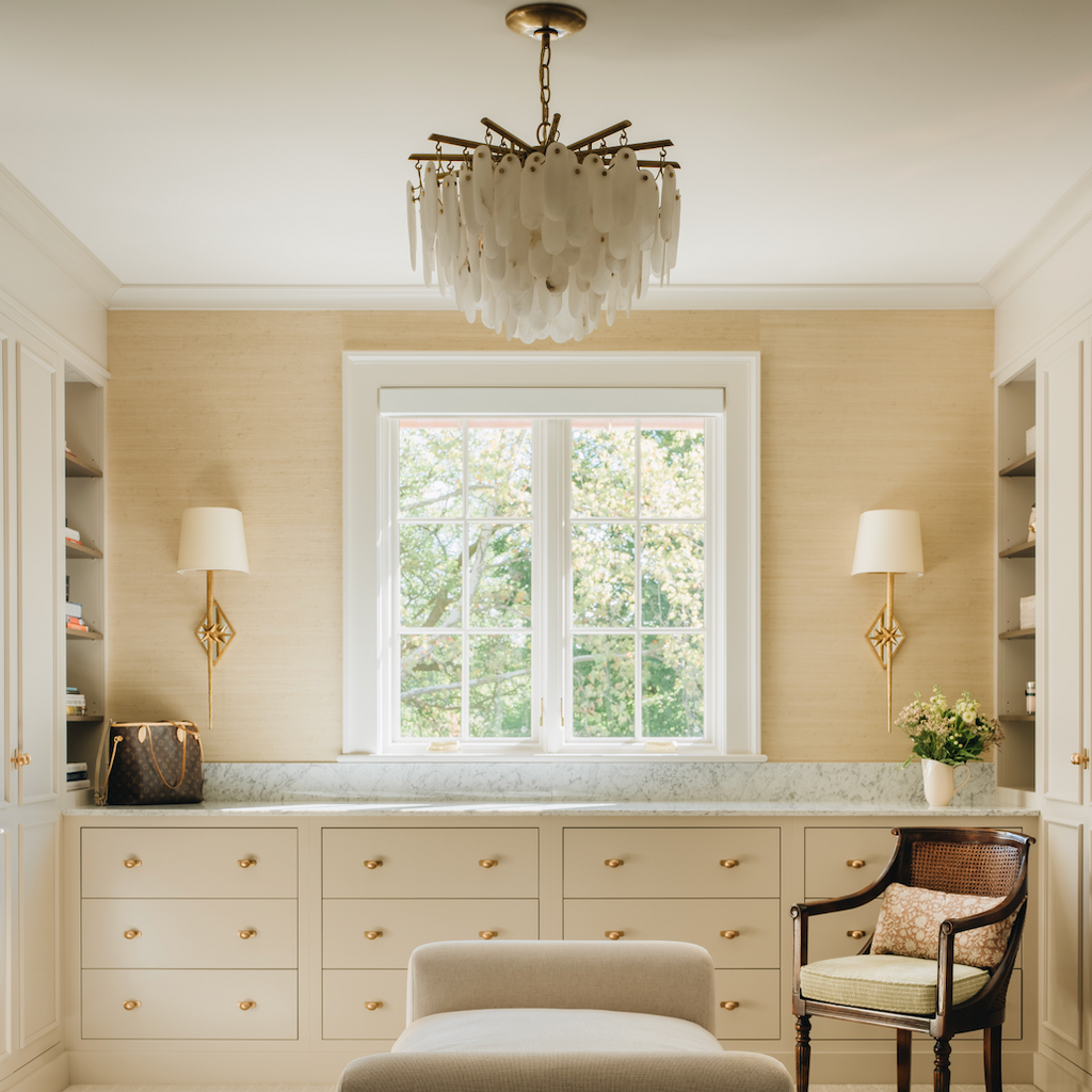 Cora Large Semi-Flush Mount Chandelier