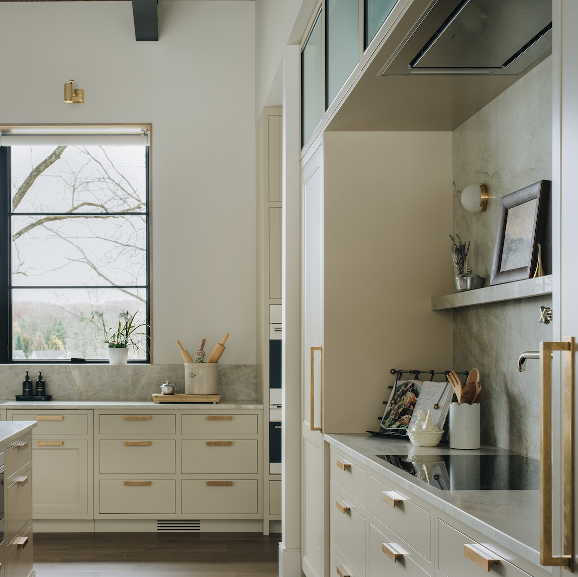 Melange 5" Solitaire Flush Mount