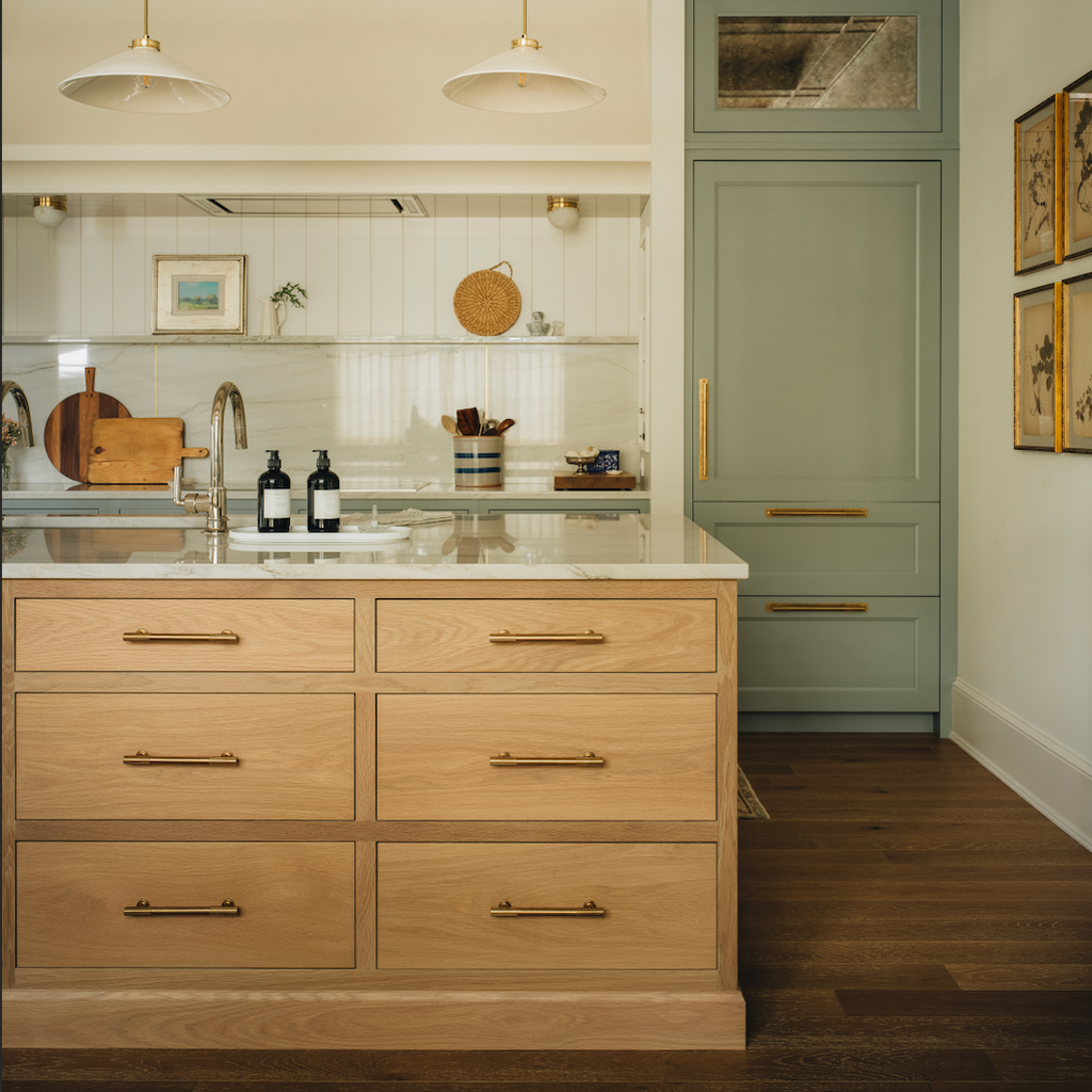Natural Oak Cabinetry Sample
