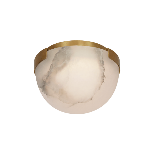 Melange 5" Solitaire Flush Mount