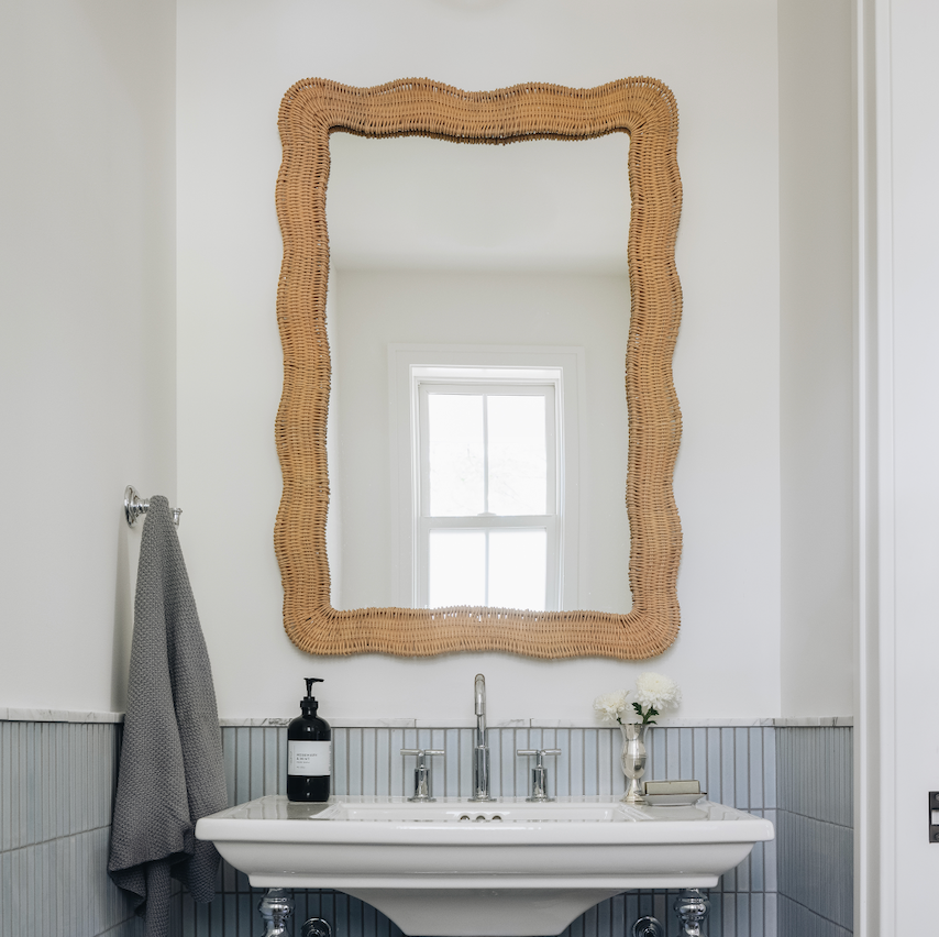 Linden Scalloped Wall Mirror