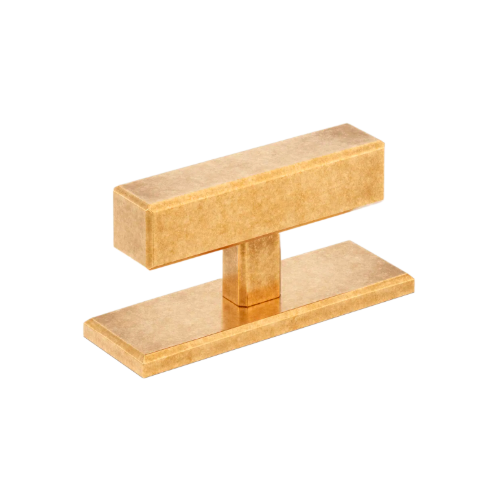 Digbeth Plain T-Bar Handle with Backplate