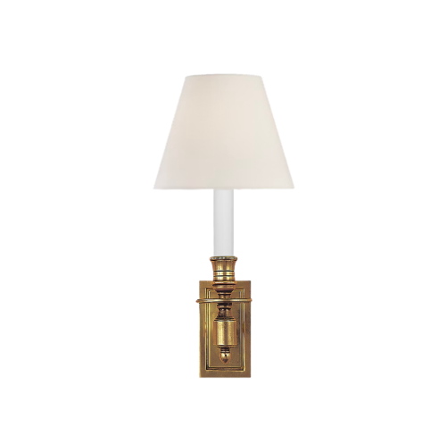 French Single Library Sconce