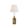 French Single Library Sconce