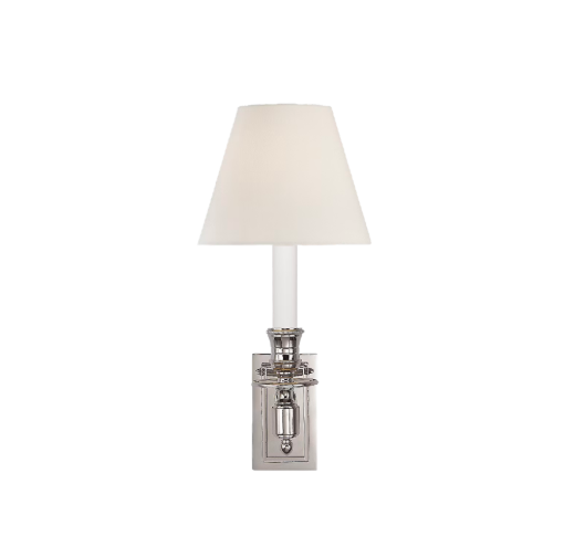 French Single Library Sconce