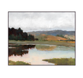 Mirrored Foothills