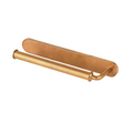 Barwick Ridged Hand Towel Rail with Backplate